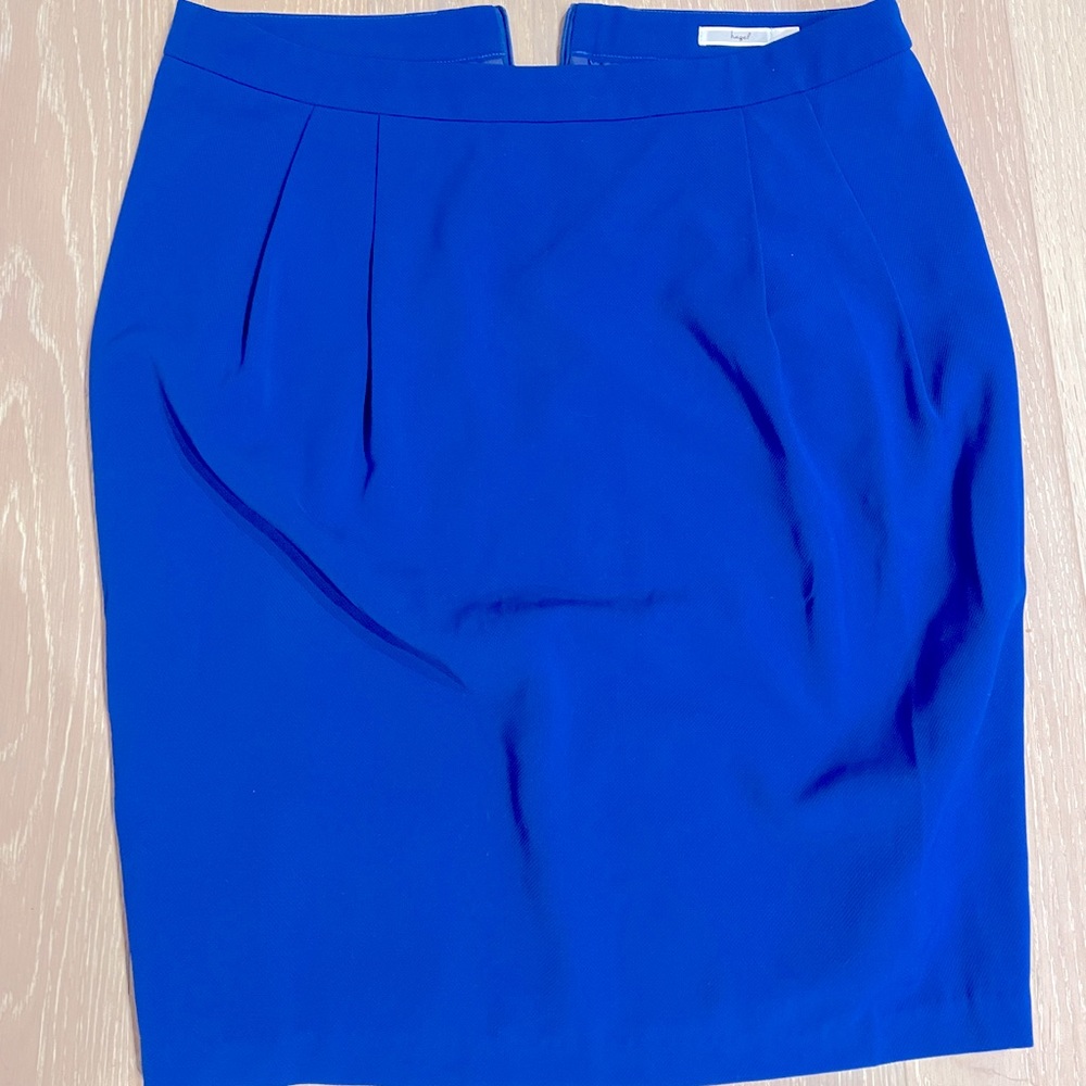 Royal blue pencil skirt